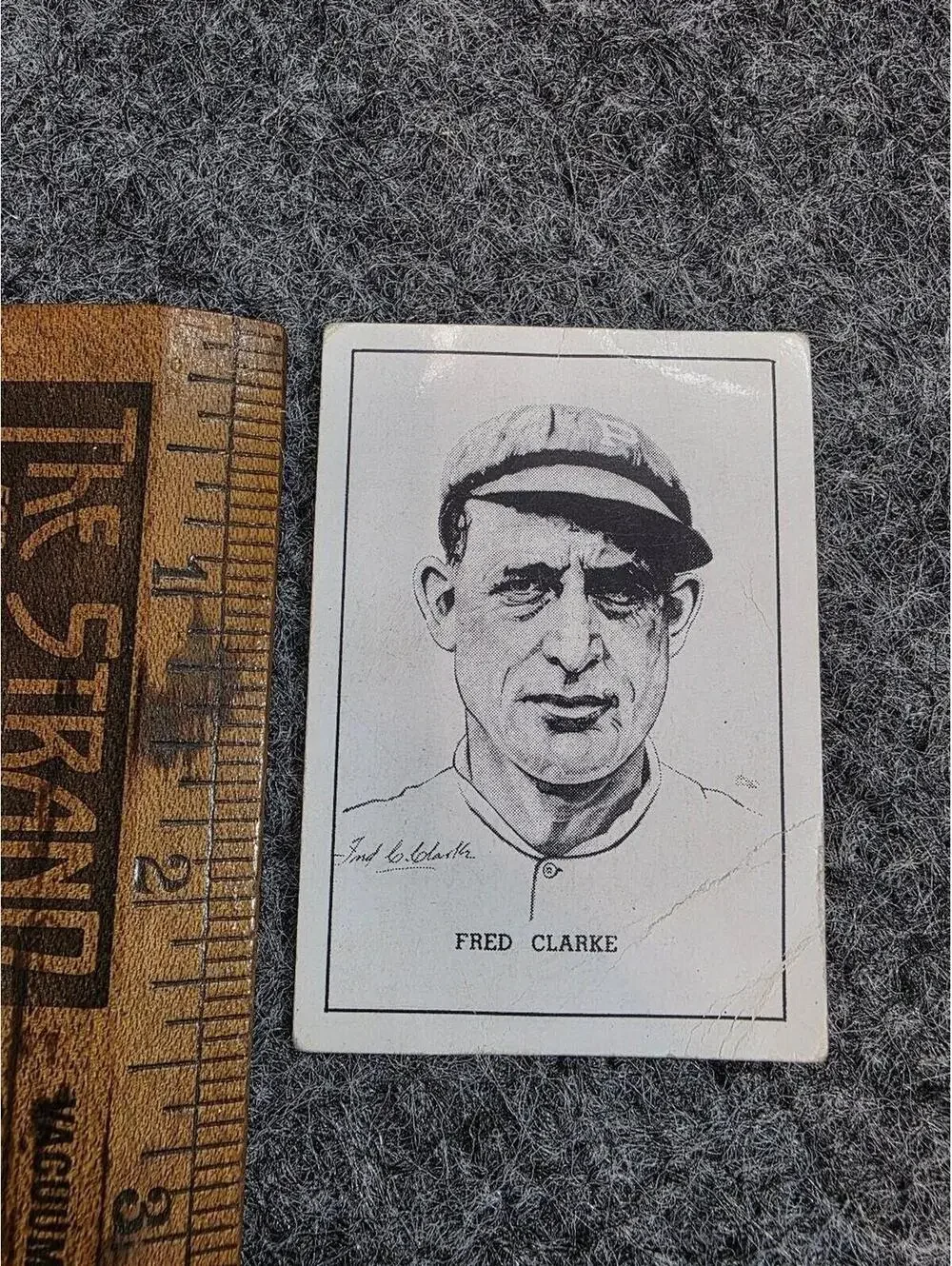 Fred Clarke 1950 Hall of Fame Baseball Card G.C. Callahan